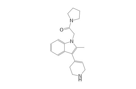 1H-indole, 2-methyl-1-[2-oxo-2-(1-pyrrolidinyl)ethyl]-3-(1,2,3,6-tetrahydro-4-pyridinyl)-