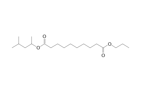 Sebacic acid, 4-methylpent-2-yl propyl ester