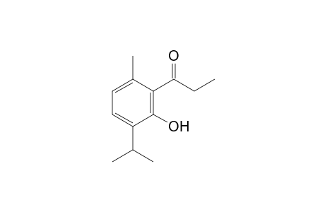 2'-hydroxy-3'-isopropyl-6'-methylpropiophenone