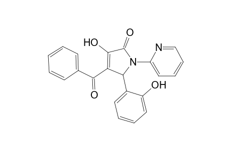 4-Benzoyl-3-hydroxy-5-(2-hydroxy-phenyl)-1-pyridin-2-yl-1,5-dihydro-pyrrol-2-one