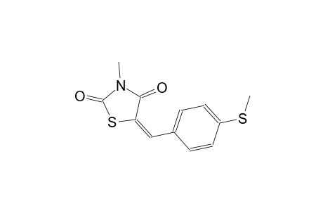 (5E)-3-methyl-5-[4-(methylsulfanyl)benzylidene]-1,3-thiazolidine-2,4-dione