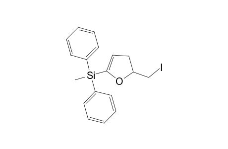 2-Iodomethyl-5-methyldiphenylsilyl-2,3-dihydrofuran
