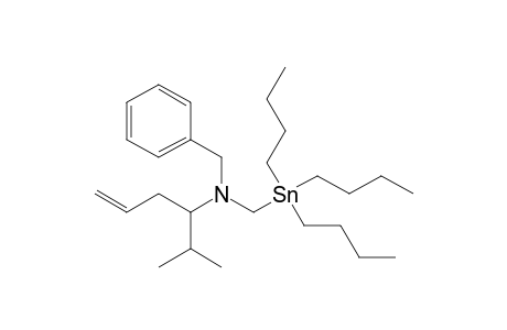 2-Methyl-N-(phenylmethyl)-N-(tributylstannylmethyl)-5-hexen-3-amine