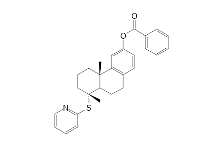 4.alpha.-(2'-Pyridylthio)-18-norpodocarpa-8,11,13-trien-12-yl benzoate