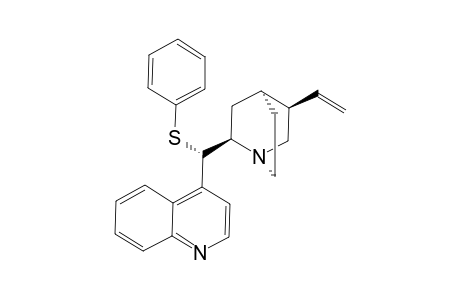 (1S,3R,4S,8S,9S)-9-Phenylsulfanylcinchonan [9-Phenylsulfanyl-epi-cinchonidine]