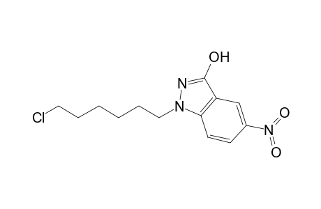 1-(6-Chloranylhexyl)-5-nitro-2H-indazol-3-one