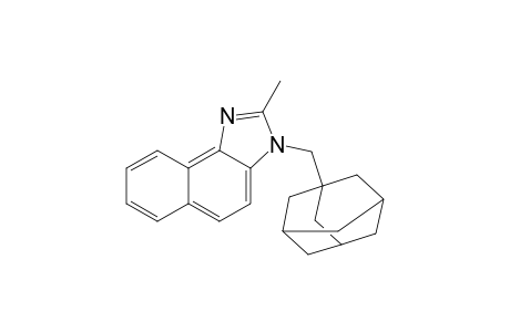 3-[(1-Adamantyl)methyl]-2-methyl-3H-naphtho-[1,2-d]imidazole