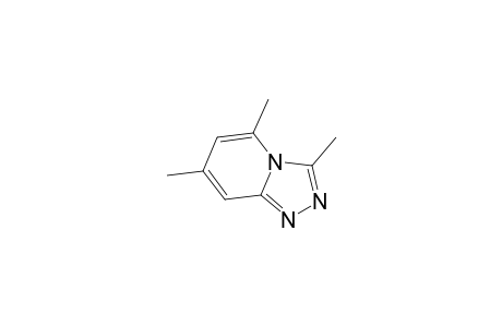 s-Triazolo[4,3-a]pyridine, 3,5,7-trimethyl-