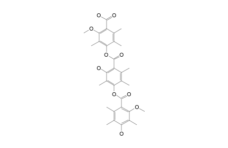 PS-990;2,2''-DIMETHYLTHIELAVIN_P;4-(4'-(4''-HYDROXY-2''-METHOXY-3'',5'',6''-TRIMETHYLBENZYLOXY)-2'-HYDROXY-3',5',6'-TRIMETHYLBENZYLOXY)-2-METHOXY-3,5,6-TRIMETHYLBEN