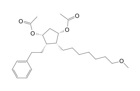 1,3-Cyclopentanediol, 4-(7-methoxyheptyl)-5-(2-phenylethyl)-, diacetate, (1.alpha.,3.alpha.,4.alpha.,5.alpha.)-
