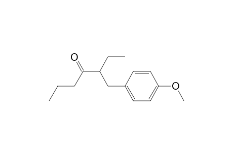 3-(4-Methoxybenzyl)heptan-4-one