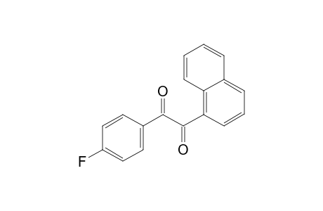 1-(4-Fluorophenyl)-2-(naphthalen-1-yl)ethane-1,2-dione
