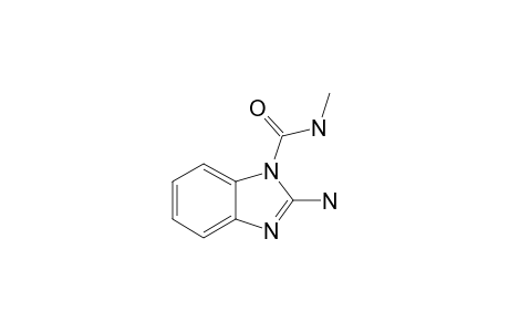 2-amino-N-methylbenzimidazole-1-carboxamide