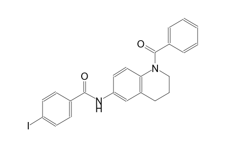 N-(1-benzoyl-1,2,3,4-tetrahydro-6-quinolinyl)-4-iodobenzamide