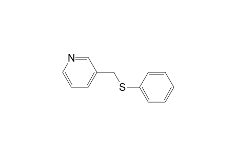 Pyridine, 3-[(phenylthio)methyl]-