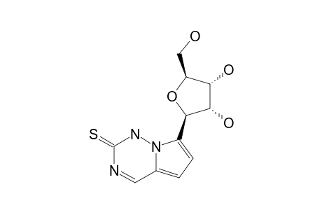 2-THIOXO-7-(BETA-D-RIBOFURANOSYL)-PYRROLO-[1,2-F]-1,2,4-TRIAZINE