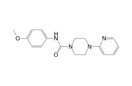 N-(4-methoxyphenyl)-4-(2-pyridinyl)-1-piperazinecarboxamide