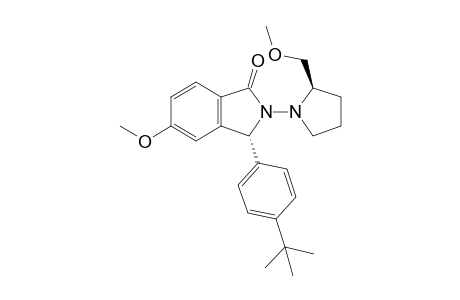 (3R)-3-(4-tert-butylphenyl)-5-methoxy-2-[(2R)-2-(methoxymethyl)-1-pyrrolidinyl]-3H-isoindol-1-one