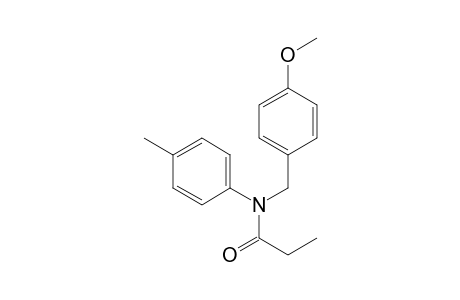 N-(4-Methoxybenzyl)-N-p-tolylpropionamide