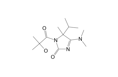 5-(DIMETHYLAMINO)-3,4-DIHYDRO-4-ISOPROPYL-4-METHYL-3-(2-HYDROXY-2-METHYLPROPANOYL)-2H-IMIDAZOL-2-ONE