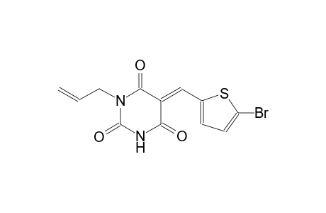 (5E)-1-allyl-5-[(5-bromo-2-thienyl)methylene]-2,4,6(1H,3H,5H)-pyrimidinetrione
