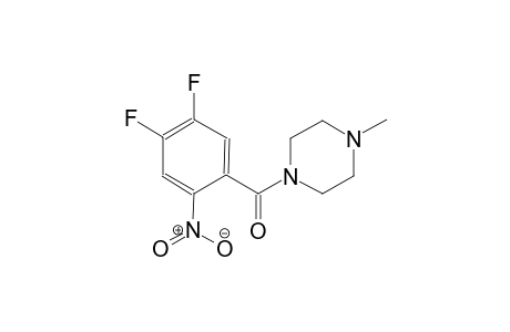 1-(4,5-difluoro-2-nitrobenzoyl)-4-methylpiperazine