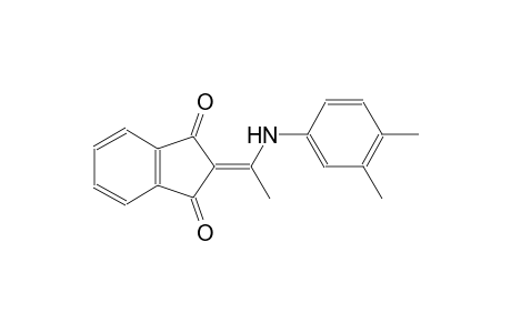 2-[1-(3,4-dimethylanilino)ethylidene]-1H-indene-1,3(2H)-dione