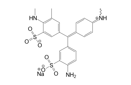 Methylium, [3-methyl-4-methylamino-5-sulfophenyl][4-(methylamino)phenyl](3-nitro-2-sulfophenyl)-,sodium salt