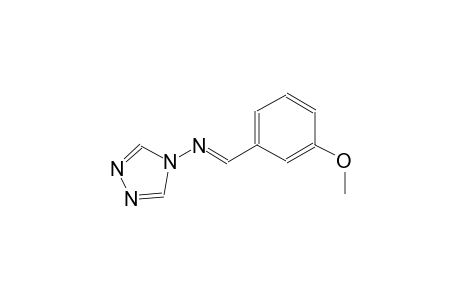 N-[(E)-(3-methoxyphenyl)methylidene]-4H-1,2,4-triazol-4-amine