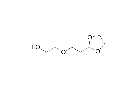 2-[2-(2-Hydroxyethoxy)propyl]-1,3-dioxolane