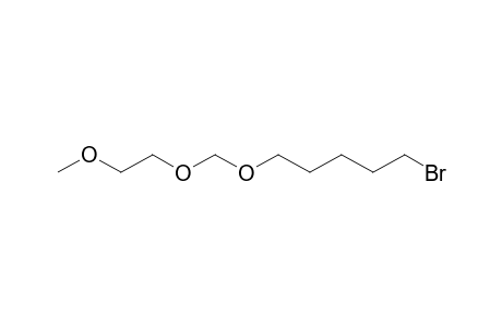 1-Bromanyl-5-(2-methoxyethoxymethoxy)pentane