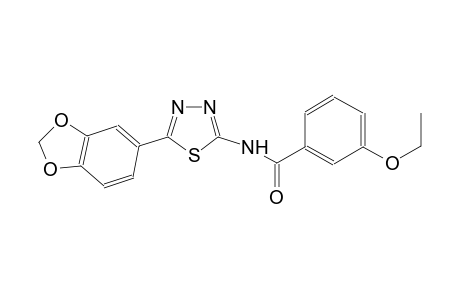 benzamide, N-[5-(1,3-benzodioxol-5-yl)-1,3,4-thiadiazol-2-yl]-3-ethoxy-