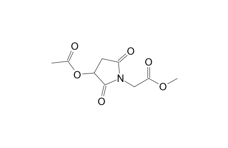 2-(3-acetoxy-2,5-diketo-pyrrolidino)acetic acid methyl ester
