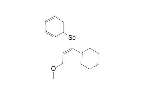1-Phenylseleno-1-cyclohexenyl-2-methoxymethylethene