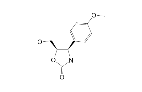 CYTOXAZONE;(4-R,5-R)-5-(HYDROXYMETHYL)-4-(4-METHOXYPHENYL)-2-OXAZOLIDINONE