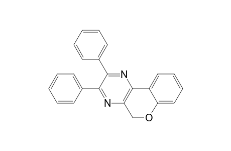 2,3-Diphenylbenzopyrano[3,4-b]pyrazine