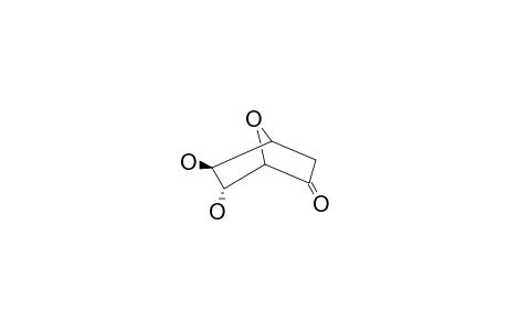 (+)-(1R,4R,5R,6S)-5-EXO,6-ENDO-DIHYDROXY-7-OXABICYCLO-[2.2.1]-HEPTAN-2-ONE
