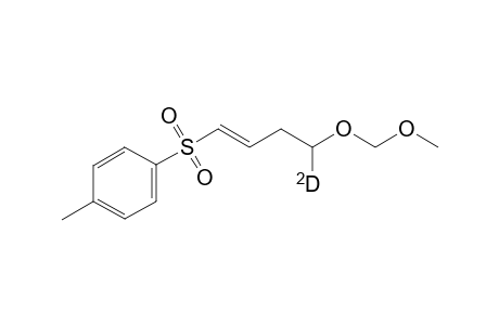 (E)-4-Deuterio-4-(methoxymethoxy)-1-butenyl p-tolylsulfone
