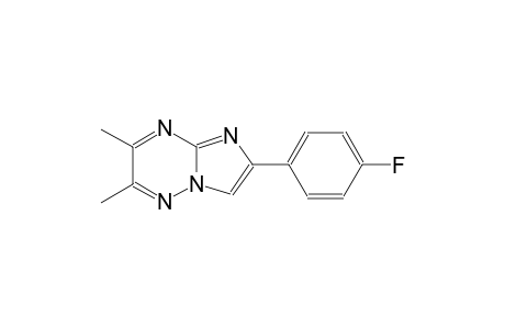 6-(4-Fluoro-phenyl)-2,3-dimethyl-imidazo[1,2-b][1,2,4]triazine