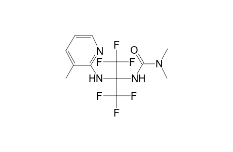 1,1-Dimethyl-3-[2,2,2-trifluoro-1-(3-methyl-pyridin-2-ylamino)-1-trifluoromethyl-ethyl]-urea