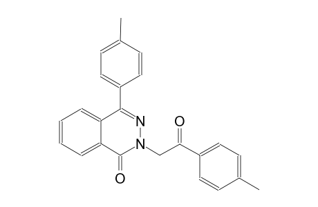 4-(4-methylphenyl)-2-[2-(4-methylphenyl)-2-oxoethyl]-1(2H)-phthalazinone