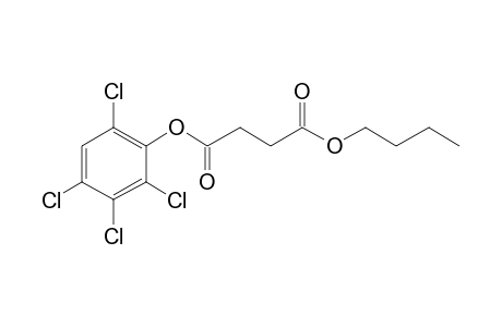 Succinic acid, butyl 2,3,4,6-tetrachlorophenyl ester