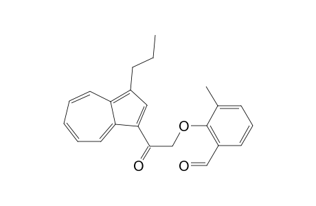 1-[2'-Formyl-6'-methylphenoxy)acetyl]-3-propylazulene