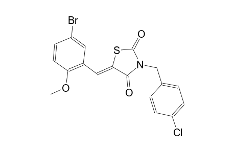 2,4-thiazolidinedione, 5-[(5-bromo-2-methoxyphenyl)methylene]-3-[(4-chlorophenyl)methyl]-, (5Z)-