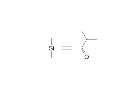 1-Pentyn-3-one, 4-methyl-1-(trimethylsilyl)-