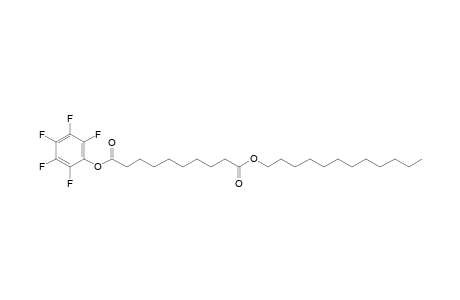 Sebacic acid, dodecyl pentafluorophenyl ester