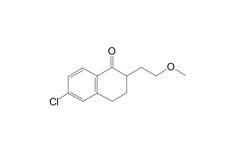 6-chloro-2-(2-methoxyethyl)-3,4-dihydronaphthalen-1(2H)-one