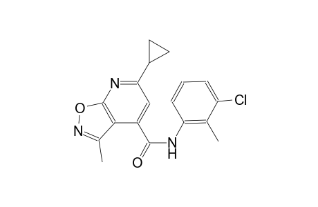 isoxazolo[5,4-b]pyridine-4-carboxamide, N-(3-chloro-2-methylphenyl)-6-cyclopropyl-3-methyl-