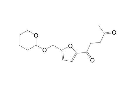 1-[5-(2-oxanyloxymethyl)-2-furanyl]pentane-1,4-dione