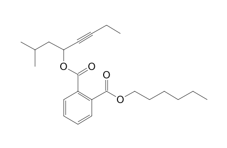 Phthalic acid, hexyl 7-methyloct-3-yn-5-yl ester